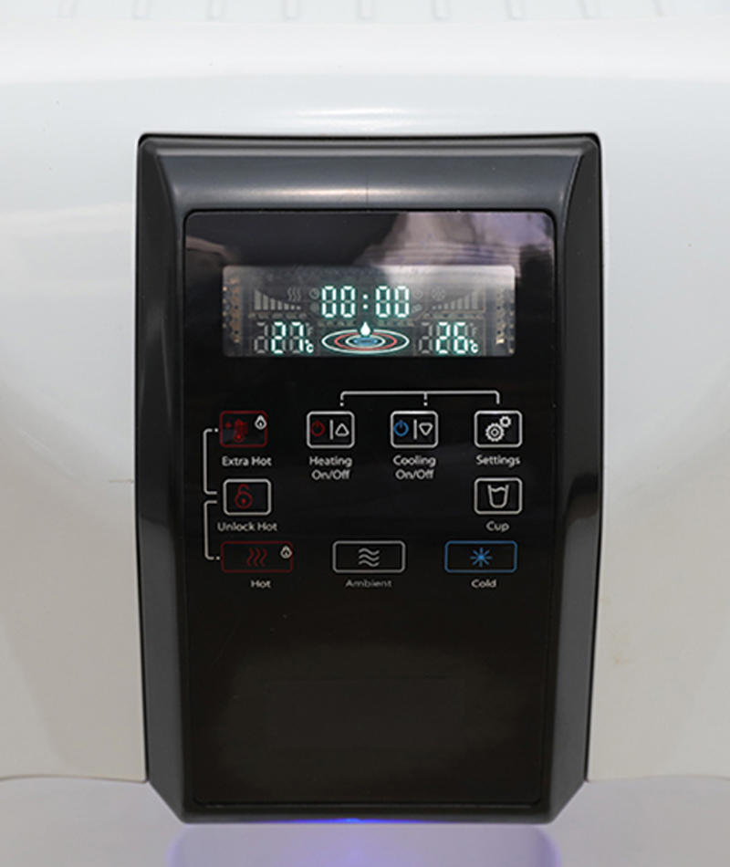 P3 UV Sterilizer ALKALINE Filter POU Bottleless Desktop Water Dispenser with Touch Screen