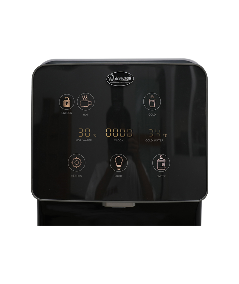 PX-A New Design Pipeline Freestanding Water Dispenser with Storage Cabinet Two Temperature Settings