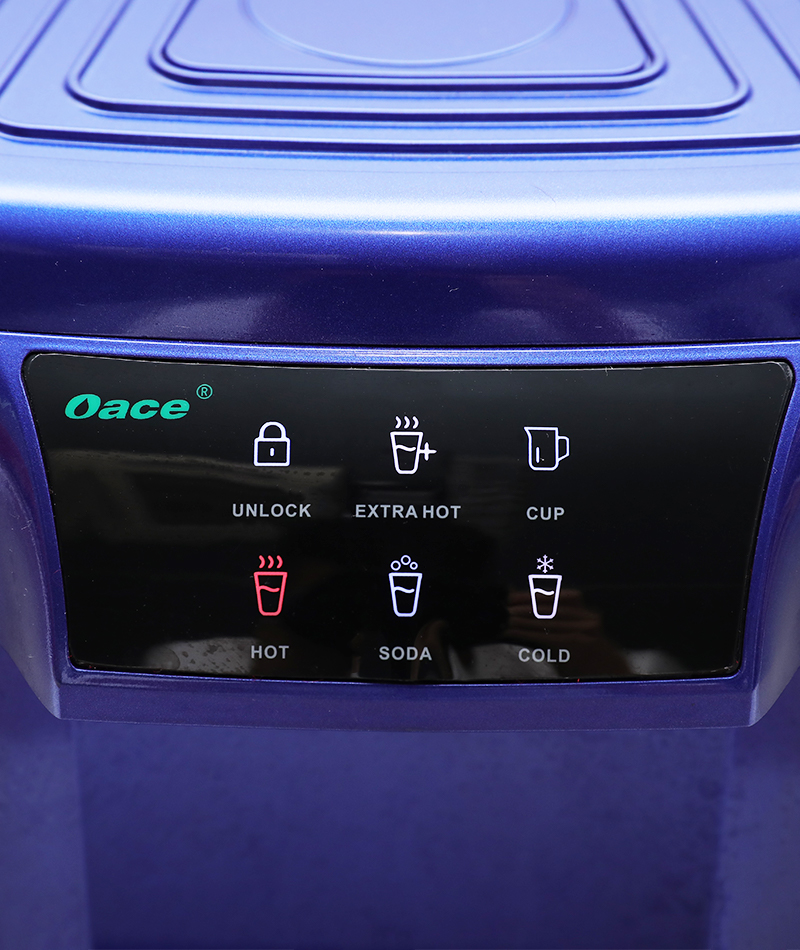 P4QS Vertical Soda Carbonated POU Compressor Cooling Water Dispenser