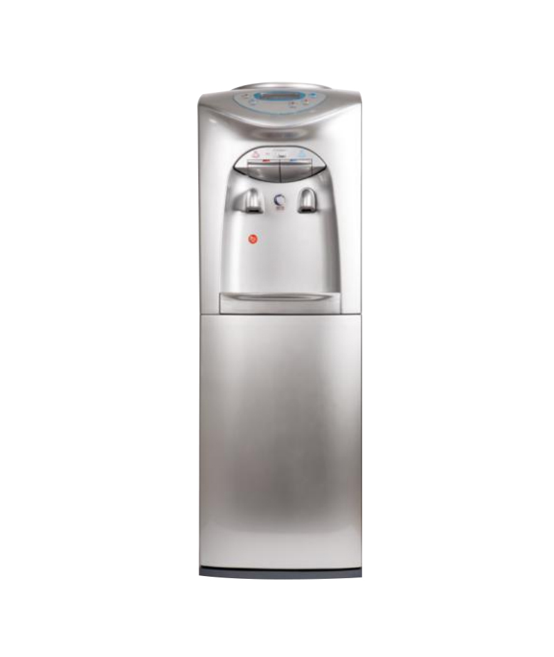 20L Freestanding Automatic Water Cooler Cold and Hot Bottled Water Dispenser with LED Light 