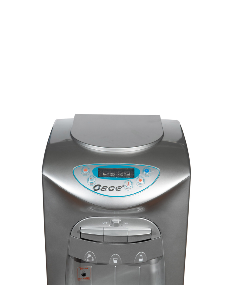 203L Vertical Water Dispenser Compressor Cooling/Three Taps Water Dispenser with Storage Cabinet